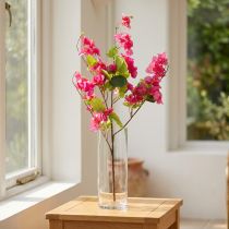 Article Branche de bougainvillier artificielle pour décoration printanière 100 cm