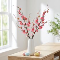 Article Branche de cerisier artificielle décorative rose foncé 96 cm 2 pièces
