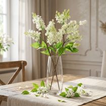 Article Branche de lilas blanche 84 cm