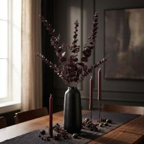 Article Longues branches d'eucalyptus artificielles décoratives violet 103cm 2pcs
