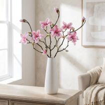 Article Branche de Magnolia Artificielle Magnolia Artificiel Rose 59cm 3pcs