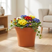 Article Pot « Irys » plastique terre cuite Ø38cm H31cm 1 pce