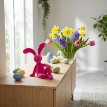 Article Figurine décorative moderne de lapin pour salon, décoration de Pâques, 38 cm