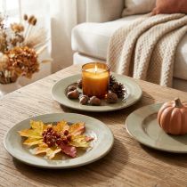 Article Petites assiettes décoratives ou de présentation, 17 cm, lot de 6