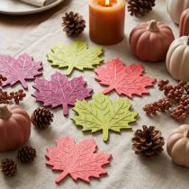 Article Bois de feuille d'érable à disperser couleurs assorties 4cm 72 pcs