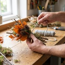 Article Fil de mèche 55m gris