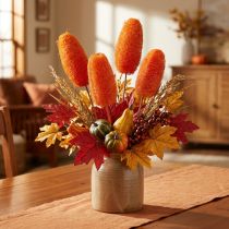 Article Luffa grand sur bâton orange 25 pcs