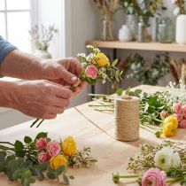 Article Fil de reliure pour papier, fil naturel, 0,4 mm, 205 m