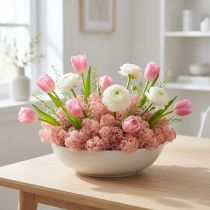 Article Mousse décorative Mousse d'Islande rose 400g
