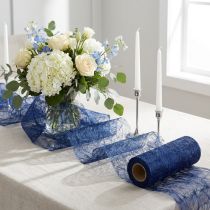 Article Polaire 8cm 25m bleu foncé