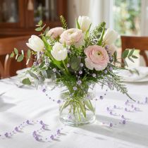 Article Perle cordon violet 6mm 15m