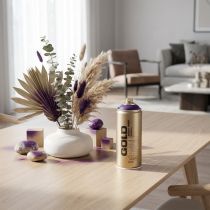 Article Peinture en aérosol violette Montana Gold, 400 ml
