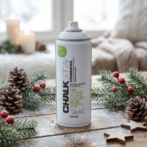 Article Spray de marquage, craie en spray, blanc mat, Montana 400 ml