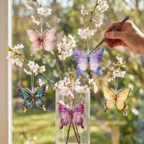 Article Pendentif papillon décoratif pour embellir votre intérieur, 8 cm, lot de 5