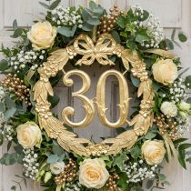 Article Anniversaire numéro 30 en or