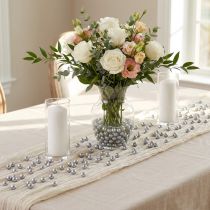 Article Perles décoratives Ø8mm argent 250 pcs
