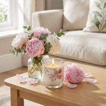 Article Bougie parfumée en verre Pivoine Pivoine Blush Ø7,5cm H8,5cm