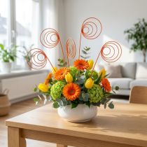 Article Bobine de canne orange 25 pièces.