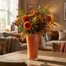 Article Vase à fleurs d'oranger, vase décoratif Fizzy Siena Ø20cm H35cm