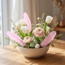 Article Plumes pour travaux manuels Plumes d'oie rose 18cm - 20cm 20g x 2pcs