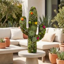 Article Cactus en mousse florale, noir, 38 cm x 74 cm