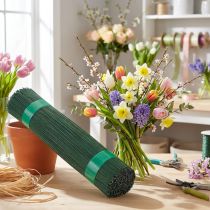 Article Fil enfichable peint en vert 0,7/280mm 2,5kg
