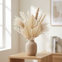 Article Palmspear mini Feuilles de palmier blanchies séchées 50pcs