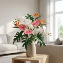 Article Feuille Philodendron 31cm Vert 12 pcs