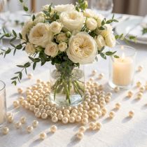 Article Perles décoratives champagne Ø8mm 250 pièces