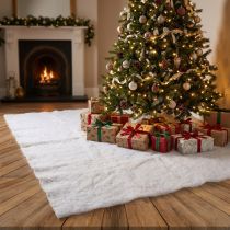 Article Tapis de neige couverture de neige décoration blanc neige 1350x90cm