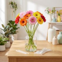 Article Gaine thermorétractable Gerbera 17 mm - Protection et support pour gerberas, lot de 1000 pièces