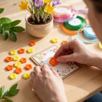 Article Boutons décoratifs Ø1,5cm colorés 200 pcs