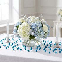 Article Perles décoratives Ø8mm bleues 250 pcs