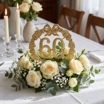 Article Anniversaire numéro 60 en or