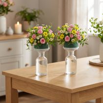 Article Oasis Ecobase urne décoration mousse florale fleuriste commémorative Ø6,5cm 6 pcs