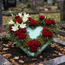 Article Coeur en polystyrène 35cm 2pcs