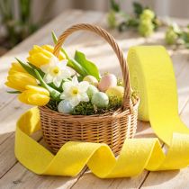 Article Ruban feutre ruban décoratif jaune feutre 7,5cm 5m