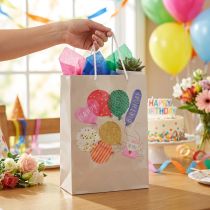 Article Sac cadeau « Joyeux anniversaire » sac d'anniversaire papier 26×14×36cm 2pcs