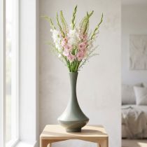Article Vase aux courbes élégantes, décoratif pour intérieurs modernes, 33 cm