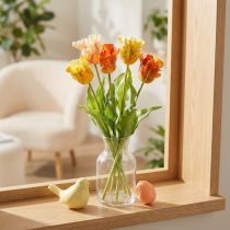 Article Tulipes artificielles pour une décoration élégante du salon et les occasions printanières, 53 cm