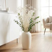 Article Fleurs d'ombellifères séchées (Umbellifera) blanches 70-80 cm 150 g