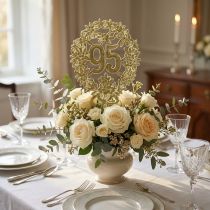 Article Numéro anniversaire 95 Ø8cm 10 pièces