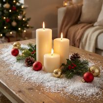Article Neige Artificielle Fausse Neige Neige Artificielle Blanche Fine 200g