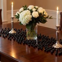 Article Perles décoratives Ø10mm noires 115 pcs