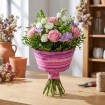 Article Manchette en papier 25 cm 100 m rose