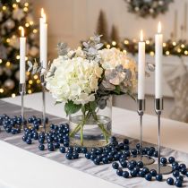 Article Perles décoratives Ø10mm bleues 115 pcs