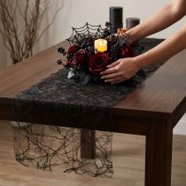 Article Chemin de table noir 30 cm 5 m