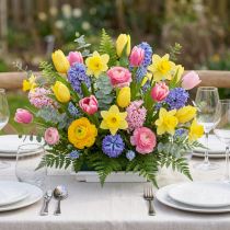 Article OASIS® Table Deco Mini carreaux de mousse florale 13cm×9cm×5cm 16 pcs