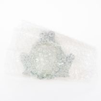 Article Figurine décorative de grenouille en céramique, design détaillé, charmante idée cadeau, 13 cm