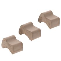 Article Pieds pour pots de fleurs, rehausseurs pratiques, accessoires pour balcon et terrasse, 7 cm, lot de 3